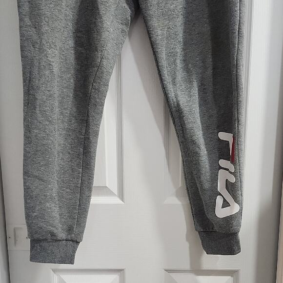 Fila Kids Charcoal Joggers with Logo - Picture 5 of 11